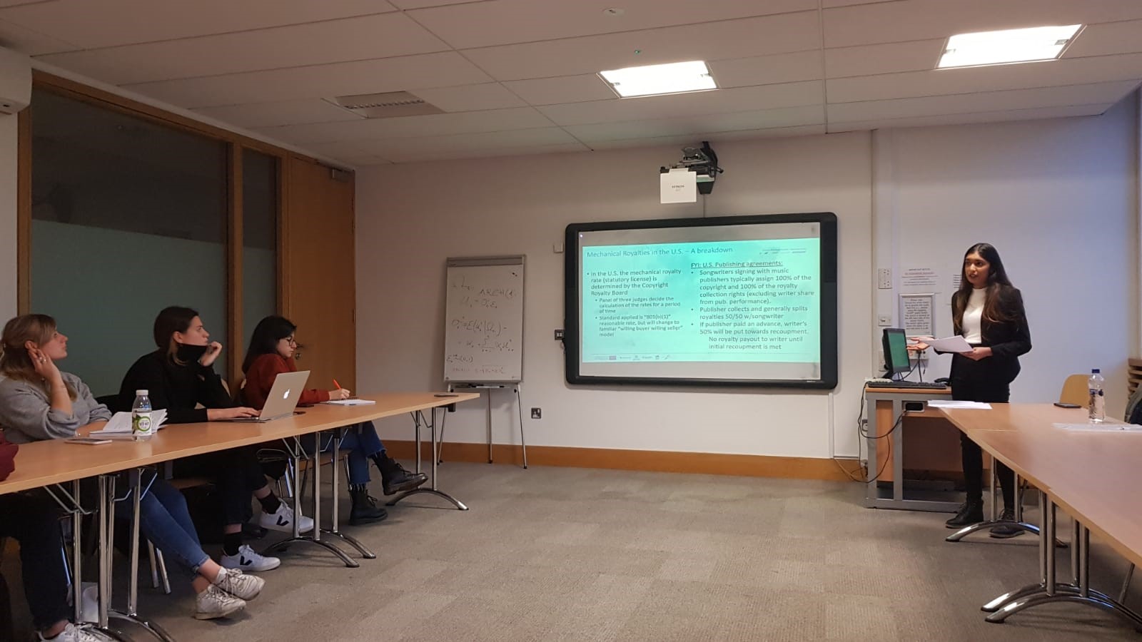 ESRs teaching at IP seminar series at Trinity College Dublin